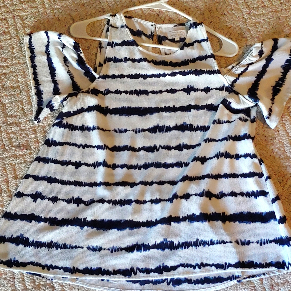 Mud Pie Of the Shoulder Women's Shirt